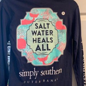 Long sleeved women’s Simply Southern Tee